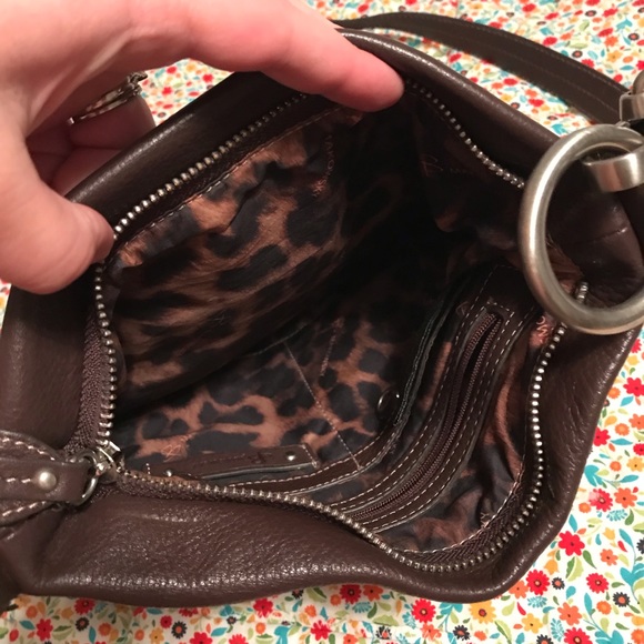 Genuine Leather B Makowsky Satchel - Picture 3 of 3